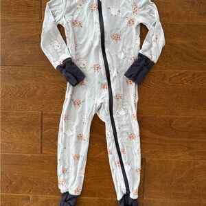 Angel dear cookie Print One-Piece Pajamas